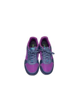 Kuru Womens Athletic Sneakers Purple & Navy Mesh Comfort Shoes Size 10